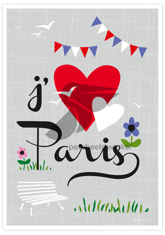 Poster J’aime Paris