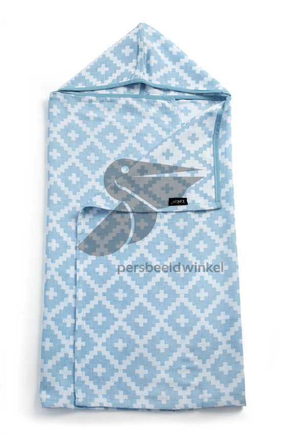 Blenker Hooded Towel - Niagara Blue (M)