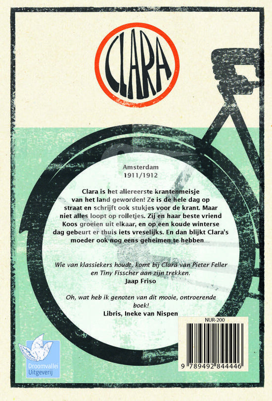 Clara Het Krantenmeisje (deel 2) - Achterkant
