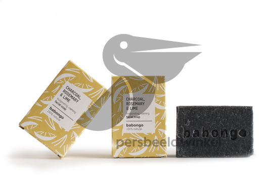 Facial soap Charcoal, Rosemary & Lime