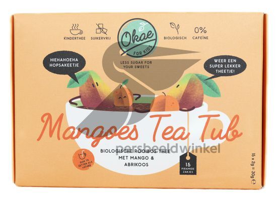 Mangoes Tea Tub - Voorkant