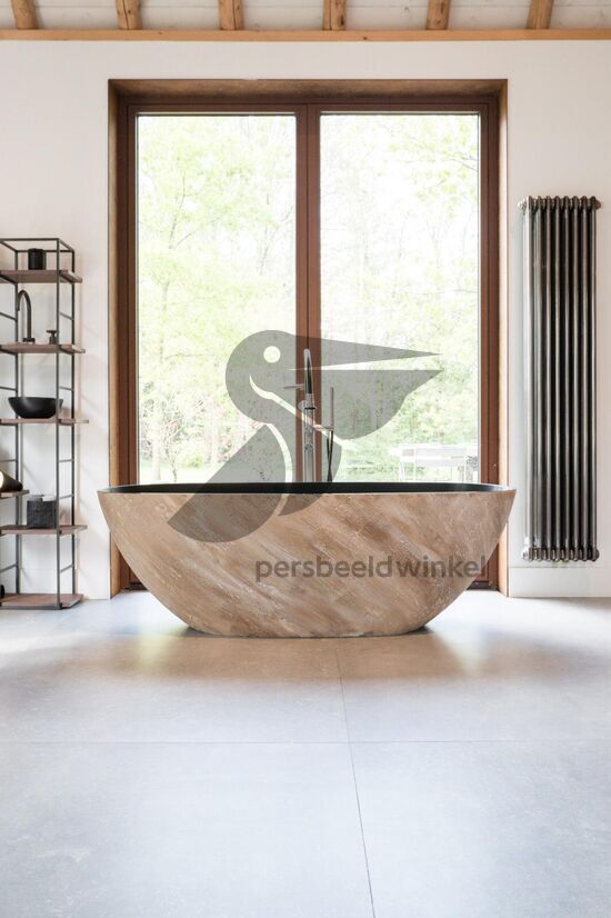 Luxe baden en waskommen met concrete design