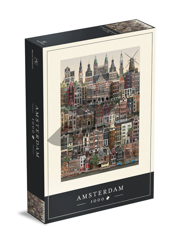 Legpuzzel Amsterdam - 1000 stukjes