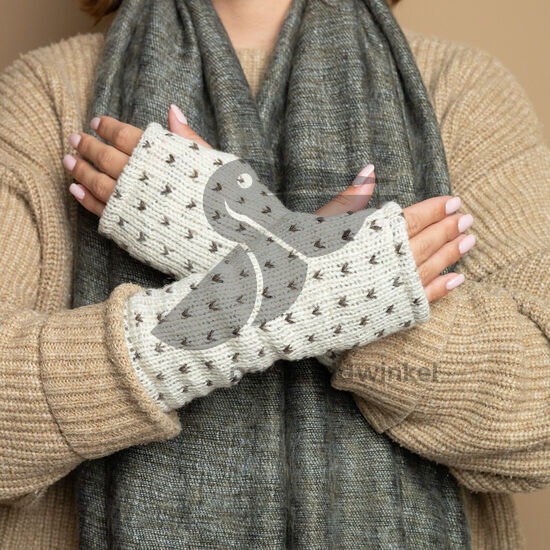 Handwarmers Lovely Beige Gemêleerd