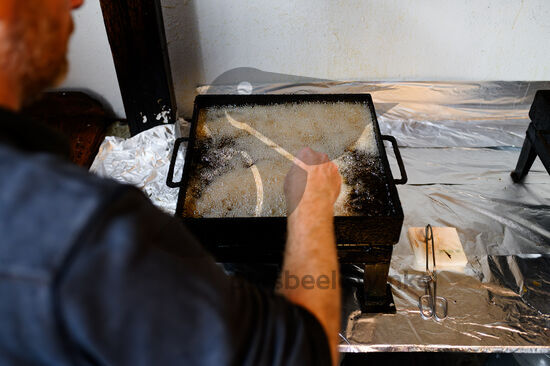 Visbakken in Woudrichem