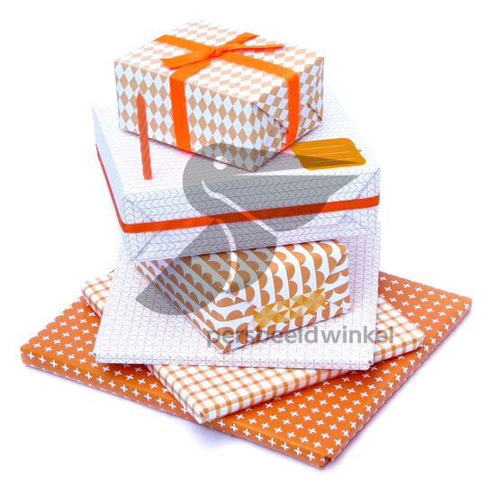Happy Wrapping - Oranje pakket