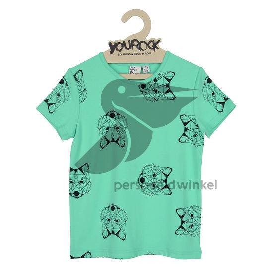 T-Shirt wolfpack turquoise