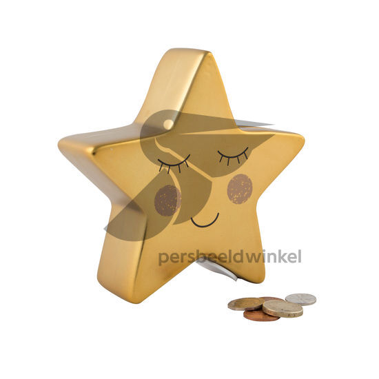 Spaarpot - Gouden ster